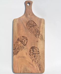 Tablero de exhibición de corte de charcutería de madera de mango de cocina, tablero para servir queso con mango, tablero para servir alimentos - Product Image 3