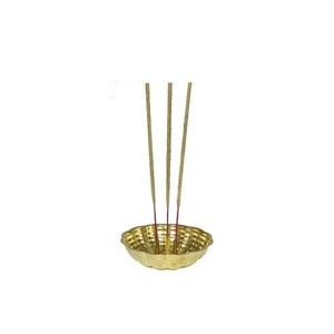 New Brass <b>Incense</b> <b>Stick</b> <b>Holder</b> Stand Burner with Ash Catcher for Puja Ramadan Dhoop Agarbatti Batti Stand - Product Image 1