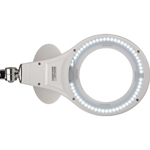 สีขาว 127 (5?) โคมไฟขยายภาพ LED พร้อมเลนส์แก้วแบบหนีบโต๊ะ ประเภทสินค้า - Product Image 3