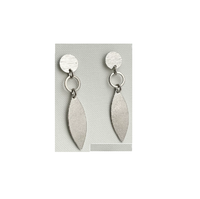 Pendientes de latón multicolor con diseño de ventana de Massachusetts, EE. UU., 2015, hechos de lámina, resistentes al deslustre, para mujer