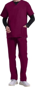 Conjunto de Top y pantalones para hombre, ropa de trabajo profesional, conjunto de uniforme para hombre, diseño Simple, uso práctico - Product Image 5