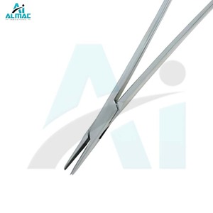 Portaagujas Manual de Acero Inoxidable de Alta Calidad ALMAC para Sutura de Precisión en Cirugías Médicas y Veterinarias, Antideslizante - Product Image 6