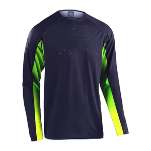 Motocross montar bicicleta de montaña Jersey venta al por mayor ligero y cómodo hombres motocicleta Jersey para adultos último diseño Jersey - Product Image 5