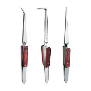 Piece Fiber <b>Grip</b> Soldering Tweezer Set Self-Closing Jewelry Repair Making - Product Image 6