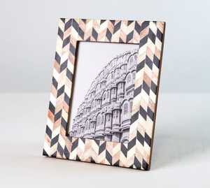 Handmade New Design <b>for</b> Lightweight Bone Inlay Customizable Shape Photo <b>Frame</b> Custom Logo Option Factory Price Made India - Product Image 1