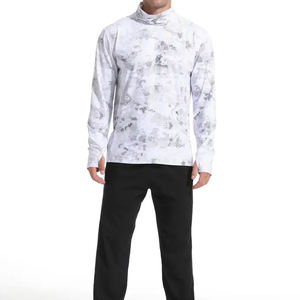 Ropa de Jersey de pesca para hombres y mujeres, sudaderas con capucha de pesca, camisa de manga larga de poliéster de secado rápido, rendimiento UPF 50 + - Product Image 4