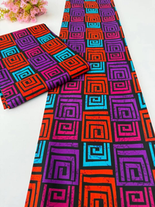 Tissu Audacieux en Coton Wax Africain et Ankara pour Robes Quotidiennes Populaire en Tanzanie et sur le Marché de la Mode Africaine - Product Image 6