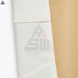 กางเกงผ้าฝ้ายผู้ชายน้ำหนักเบาระบายอากาศได้ดีเป็นมิตรกับสิ่งแวดล้อมผ้าฟลีซลำลอง100% - Product Image 5