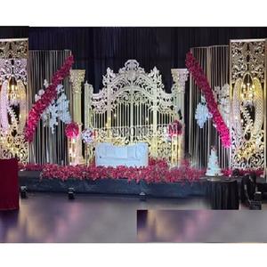 ฉากงานแต่งงานธีมโรมันสุดหรู  ฉากงานแต่งงานสไตล์ตะวันตกสุดอลังการ  โครงฉากงานแต่งงานแบบยิวสำหรับงานแต่งงานในแคนาดา  วิอร์จิเนีย - Product Image 1