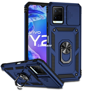 Lichicase vente en gros robuste résistant aux chutes fenêtre coulissante lentille couverture de téléphone portable pour <span class=keywords><strong>vivo</strong></span> Y20 Y21 <span class=keywords><strong>Y33S</strong></span> <span class=keywords><strong>coque</strong></span> de téléphone - Product Image 4