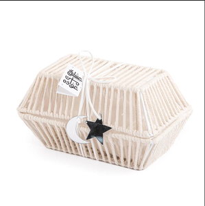 Sisu mignon artisanat naturel panier de bonbons couleur chocolat pour l'organisation de la décoration intérieure et le style pour les vacances Ramanda - Product Image 2