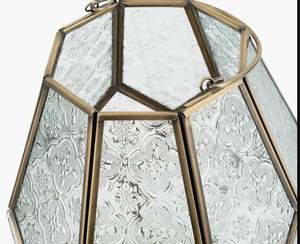 Latest Design Glass Metal Candle <b>Lantern</b> Candelabra with <b>Gold</b> Brass Finish for Christmas and Easter Wedding Decorations - Product Image 4