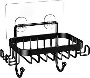 Jabonera de Acero Inoxidable Duradera con Rendimiento Prolongado, Soporte Higiénico para Jabón para Baño y Áreas Húmedas, Uso Doméstico - Product Image 1