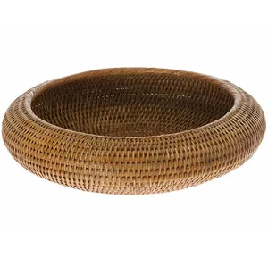 ชามใส่อาหารสำหรับใช้ในครัวบ้านอุปกรณ์เครื่องครัวทำจากหวายดีไซน์เป็นเอกลักษณ์ - Product Image 6