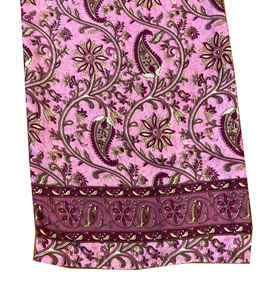 Recycled Silk Boho Pajamas Women'<b>s</b> Plus Size Mid Waist Nightgown Elastic Waist Summer Collection Tiered <b>Skirt</b> Breathable - Product Image 2