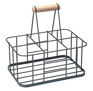 Giá Đỡ Bia Bằng Dây Sắt Có Tay Cầm Bằng Kim Loại Giá Đỡ Chai Hiện Đại Cho Quầy Bar 6 Gói Giá Bán Buôn - Product Image 3