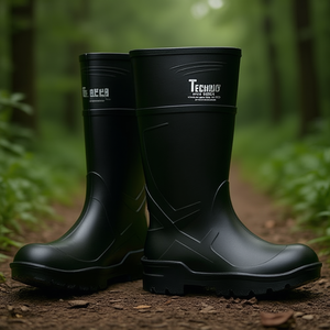 Botas de Seguridad Negras Otra, Talla 41, Cumplen con las Normas S5 SR CI FO EN ISO 20345:2022 - Product Image 3