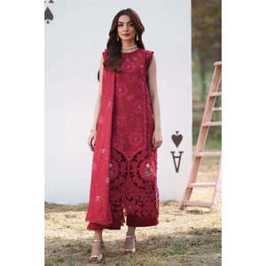 Parishay SQ-01 2026 Luxury Embroidered Women's Summer Suit Sets <b>Queen</b> Size TC-1504 - Product Image 1