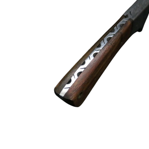 Cuchillos de caza para acampar al aire libre hechos a mano de Damasco personalizados cuchillos para acampar al aire libre - Product Image 6