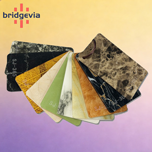 Lámina Acrílica con Patrón de Mármol, Superficie Sólida de 3 mm, Ecológica, Personalizada de Fábrica, Panel Decorativo de Perspex Plástico, Corte - Product Image 1