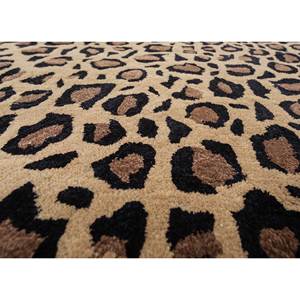 Alfombra Grande Rectangular de Lana y Viscosa con Diseño Animal y Abstracto, Tejida a Mano en Color Dorado, Modelo Top-9086, para el Hogar o el Pasillo - Product Image 3