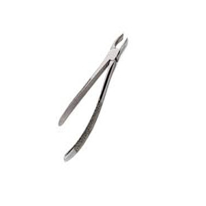 Forceps d'extraction manuels en acier inoxydable de haute qualité, incisives supérieures et canines, certifiés CE, poignée ergonomique - Product Image 1