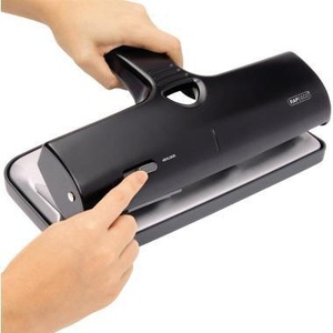 RAPESCO ALU-40 เครื่องเจาะกระดาษแบบสองรู ความจุ 40 แผ่น (80 กรัม/ตร.ม.) สีดำ พร้อมรางนำ - Product Image 4