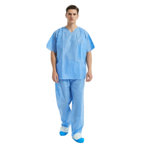 Personalizado PP no tejido uniforme Scrub traje Hospital uniformes Scrub Set no tejido vestidos de enfermera - Product Image 3