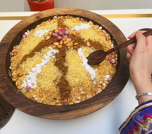 จานเสิร์ฟไม้วอลนัททำด้วยมือชุดรับประทานอาหารที่ทำจากไม้หรูหราสำหรับสองถึงหกคนทำด้วยมือ - Product Image 3