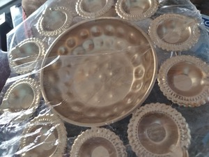 Urli Diya en métal décoratif traditionnel composé de laiton pour fleurs flottantes beau bol décoratif Diwali Diya - Product Image 6