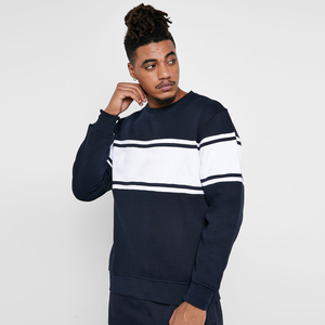 Sweat à capuche en polaire de haute qualité 100% coton avec logo personnalisé, blocs de couleur, anti-boulochage, chaud pour l'hiver, pour hommes et femmes, taille XL, OEM/ODM - Product Image 1