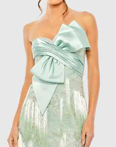 Vestido Maxi vintage de seda para mujer, elegante vestido de noche estilo Hada, lentejuelas, sexy, bordado de pierna dividida, decoración natural - Product Image 1