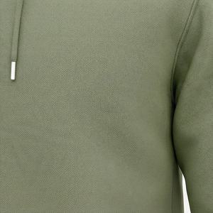 Sudadera con Capucha de Algodón Ligera y Transpirable, Personalizada con Bordado, Teñido Liso, Corte Holgado, para Hombre, Otoño, Deportes, Viajes, Informal - Product Image 5