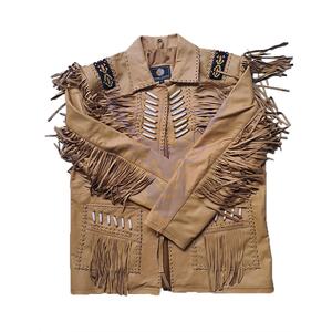 2024 Street Wear Design Unique vêtements d'hiver épaississement chaud veste chauffante col rabattu hommes Cowboy vestes - Product Image 4