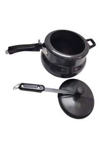 Cứng Anodised 7L nhôm Nồi áp suất cao cấp chất lượng màu đen hộ gia đình nồi với bếp gas khả năng tương thích nhà máy Giá bán - Product Image 4