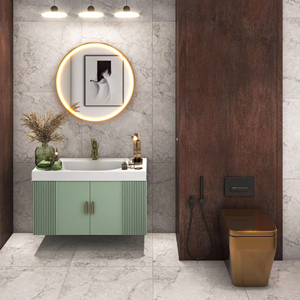 Collection de sous-verres en porcelaine finition mate 600x600 au design moderne pour chambre à coucher mur sol antidérapant Surface durable intérieur - Product Image 1