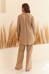 Conjuntos contemporáneos de invierno con modestos trajes cálidos en colores sólidos, ideales para la moda india pakistaní y musulmana - Product Image 3