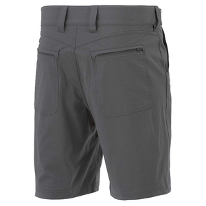 Short Cargo 100% coton pour hommes, demi-pantalon avec poches, pantalon décontracté pour la randonnée et la pêche, motif uni écologique - Product Image 4