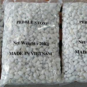 Pierre blanche naturelle de galets et de galets pour la fabrication de pierres artificielles et l'amélioration du paysage - Product Image 3