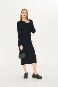 ชุดเดรสถักสำหรับสตรีสวมใส่สบายมีสไตล์ - Product Image 2