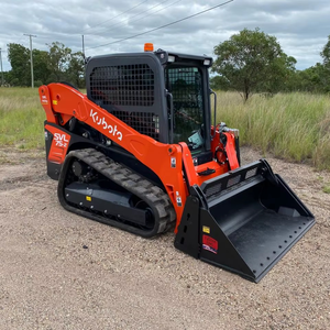 High Quality Diesel Engine Skid Steer Kubota Loader Mini Front Loader <b>Track</b> Drive 300kg 17.2kw 4-Year Warranty HYDAC <b>Pump</b> New - Product Image 1