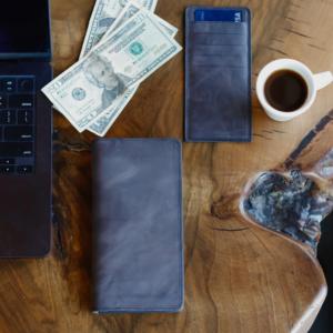 Portefeuille en cuir véritable durable avec blocage RFID pour hommes et femmes - Product Image 6