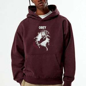 Sweat à capuche surdimensionné pour hommes double épaisseur 100% coton sweat-shirt en molleton avec logo personnalisé pull uni à fermeture éclair vente en gros - Product Image 4