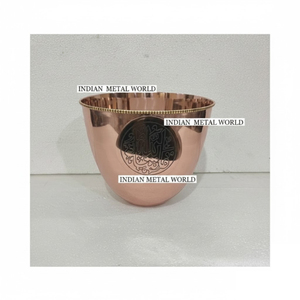 Tazón de Chocolate de Cobre Martillado al por Mayor con Base de Pedestal y Asas, Perfecto para Decoración del Hogar y Tazón para Servir en Oferta - Product Image 6