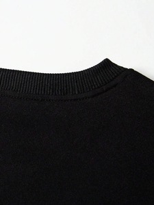 Mode Streetwear Hommes Crew Coton Sweat Surdimensionné Unisexe Blanc Pas Cher Sweat - Product Image 4