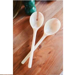 Juego de Cucharas de Resina Hechas a Mano de Primera Calidad, Ecológicas y Modernas, para Ensaladas y Servir, para Bodas, Cenas y Vajilla para el Hogar - Product Image 4