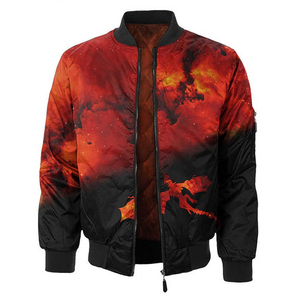 Sublime Sublimation <b>Waterproof</b> Breathable Windproof Bomber <b>Jacket</b> Elevate Your Wardrobe with Custom Colors & Logo - Product Image 4