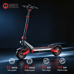 Scooter Eléctrico D3 de 10 Pulgadas con Neumáticos de Alta Calidad, Motor de 1200W, Diseño Plegable, Batería de Litio Impermeable y Aleación de Aluminio (Envío desde Almacén en EE. UU.) - Product Image 4