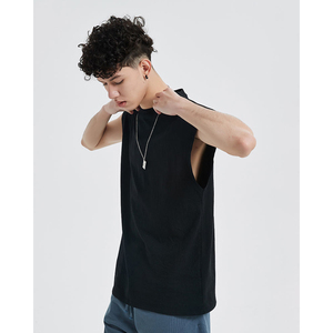 Camisetas sin Mangas Deportivas para Hombre, Corte Regular, Transpirables, Tejidas, Estilo Urbano, Cuello Redondo, Colores y Tallas Personalizadas - Product Image 2