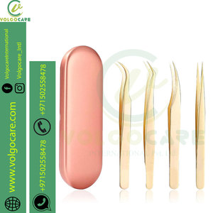 Pinzas de Punta inclinada de precisión profesional 2024 fabricadas con acero inoxidable disponibles en todos los colores y estilos - Product Image 2